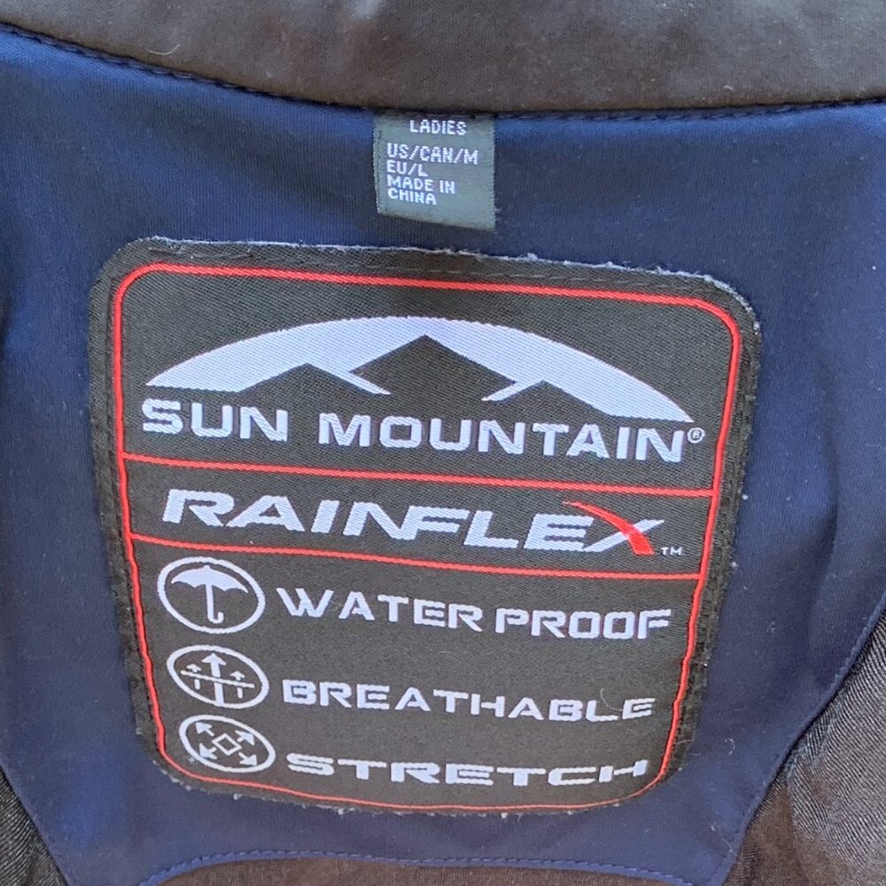 Sun Mountain Rainflex Golf Jacket Size M - Picture 3 of 6